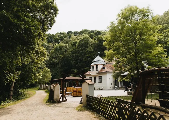 Spálený mlýn v Národním parku Podyjí